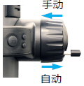 測量托架移動(dòng)手輪可選手動(dòng)或自動(dòng)測量模式