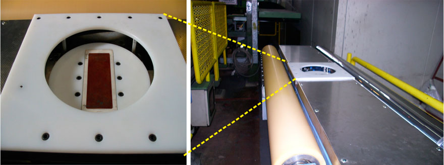 3MA inline strip testing probe holder